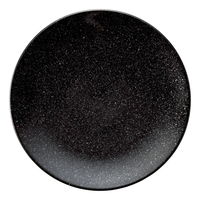 陶雅 中皿 ブラックディッシュ 9.5吋ミート [5個入] tga-1818-157（直送品）