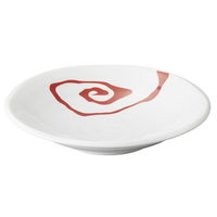 陶雅 麺皿 赤雲竜 7.0めん皿 [3個入] tga-1818-165（直送品）