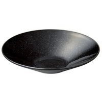 陶雅 中皿 ブラックディッシュ 21cm深皿 [6個入] tga-1818-186（直送品）