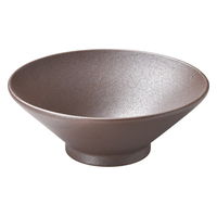 陶雅 丼 赤茶備前 8.0高台丼 [3個入] tga-1818-220（直送品）