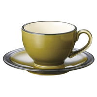 陶雅 カップ＆ソーサー BlackRustコーヒー碗皿