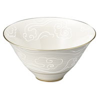 陶雅 小鉢 白磁 瑞雲友型小鉢 [2個入] tga-4518-014（直送品）