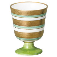 陶雅 酒器 ヒワ金彩 独楽筋馬上杯(小) [2個入] tga-4518-060（直送品）