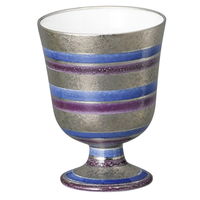 陶雅 酒器 紫プラチナ独楽筋馬上杯(小) [2個入] tga-4518-155（直送品）