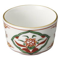 陶雅 珍味 間取 赤絵花切立小付 [3個入] tga-4518-201（直送品）