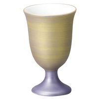 陶雅 酒器 紫金彩 瑞雲馬上杯 [3個入] tga-4518-212（直送品）