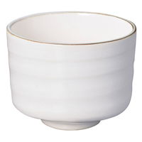 陶雅 飯器 白釉口錆飯器 [5個入] tga-4518-255（直送品）