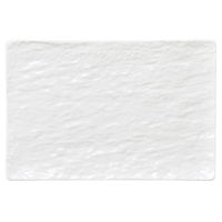 陶雅 長角皿 ペトラ ホワイト(石目レリーフ) 25cmYK長角皿 [3個入] tga-4718-186（直送品）