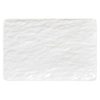 陶雅 長角皿 ペトラ ホワイト(石目レリーフ) 18cmYK長角皿 [4個入] tga-4718-192（直送品）