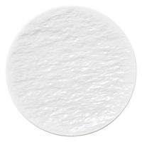 陶雅 中皿 ペトラ ホワイト(石目レリーフ) 24cmメタフラットプレート [5個入] tga-4718-244（直送品）