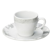 陶雅 カップ＆ソーサー アラベスカート コーヒー碗皿 [3個入] tga-4718-296（直送品）