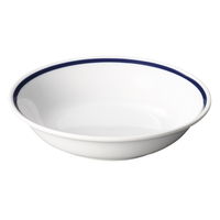 陶雅 小皿 インディゴブルー (ダイアセラム) 14cmフルーツ [6個入] tga-4718-330（直送品）
