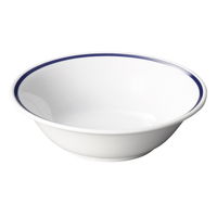 陶雅 中皿 インディゴブルー (ダイアセラム) 16cmオートミル [5個入] tga-4718-328（直送品）