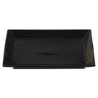 陶雅 長角皿 ブラック長角皿