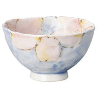 陶雅 飯碗 ピンク花飯碗 [2個入] tga-5118-070（直送品）