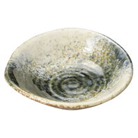 陶雅 刺身千代口 緑川変形3.3皿 [5個入] tga-5518-011（直送品）