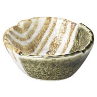 陶雅 小鉢 織部ストライプ3.0丸小鉢 [6個入] tga-5518-140（直送品）