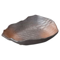 陶雅 刺身皿 火色岩型刺身鉢 [2個入] tga-5818-004（直送品）