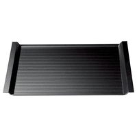 陶雅 お盆 (A)白山盆 ブラックパールＮＳ(艶消ノンスリップ加工)尺4寸 [1個入] tga-8018-317（直送品）