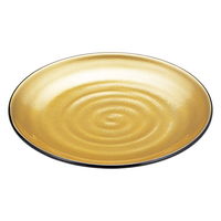 陶雅 鍋用盛皿 8寸神龍鉢 金粉蒔き(全面塗) [2個入] tga-8117-086（直送品）