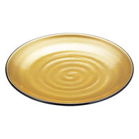 陶雅 鍋用盛皿 尺0神龍鉢 金粉蒔き(全面塗) [1個入] tga-8117-092（直送品）