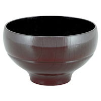 陶雅 汁椀 (TA)耐熱ひょっとこ汁椀 新溜内黒 [4個入] tga-8118-116（直送品）