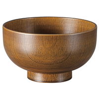陶雅 汁椀 (TA)耐熱105木調汁椀 摺り [4個入] tga-8118-179（直送品）