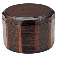 陶雅 飯器 (TA)木彫多用丼(大) 栃(内黒) [2個入] tga-8118-262（直送品）