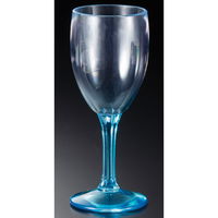 陶雅 グラス (トライタン)シェリーグラス ブルーボカシ [3個入] tga-8118-374（直送品）