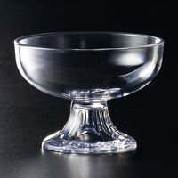 陶雅 デザート (トライタン)フラワーグラス クリア [3個入] tga-8118-394（直送品）