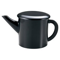 陶雅 そば用品 (A)丸湯筒(大) 黒 [2個入] tga-8118-761（直送品）