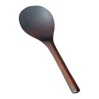 陶雅 しゃもじ (木)木製摺り漆飯ベラ(中)3～5人用 [5個入] tga-8118-828（直送品）