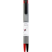 エポックケミカル 2連油性ボールペン バトンズ 0.7mm 黒・赤