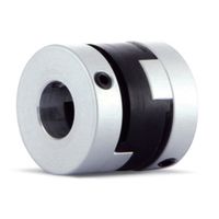 SOHシリーズ オルダムカップリング セットスクリュータイプ SOH-53-10K3×22K6 SOH-53-10K3X22K6 1個（直送品）