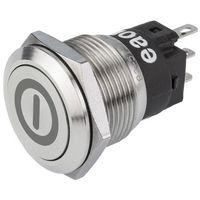 EAO 押しボタンスイッチ， ラッチ， パネルマウント， 単極双投(SPDT)， 82ー5151.2000.B001 1個（直送品）