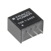 TRACO Electronic TRACOPOWER スイッチングレギュレータ，定格:3.3W TSR 1-2433 1チューブ(10個)（直送品）