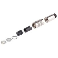 Franz Binder 丸型コネクタ， 6極， ミニチュア， ケーブルマウント， 99.5122.15.06 1個（直送品）