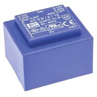 基板実装用トランス 一次側:230V ac 二次側:12V 定格電力:5VA， VC 5/2/12 出力数:2 1ロット(48個)（直送品）