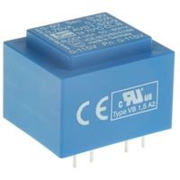 基板実装用トランス 一次側:115 V ac， 230 ac 二次側:9V 定格電力:1.5VA， AVB1.5/2/9 出力数:2（直送品）