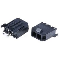 モレックス Molex 基板接続用ピンヘッダ 2極 3.0mm 1列 43650ー0215 1ロット(3264個)（直送品）