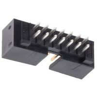 モレックス Molex 基板接続用ピンヘッダ 14極 2.54mm 2列 70246ー1401 1ロット(96個)（直送品）