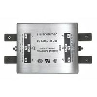 シャフナー Schaffner RFIフィルタ 単相 100A シャーシーマウント FN2410-100-34 1ロット(5個)（直送品）