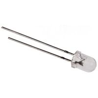 LED， 白， スルーホール実装， 5 mm (Tー1 3/4)， C513AーWSNーCW0Z0152 1ロット(2500個)（直送品）