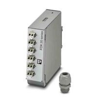 フエニックス・コンタクト Phoenix Contact 光ファイバパッチパネル LC 6極 1019712 1個（直送品）