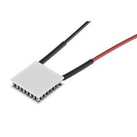 ペルチェモジュール， 冷却能力 4.9W 2.1A 4V dc エリア:12.3 x 12.3mm CP0.8ー31ー06L 1個（直送品）