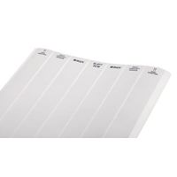 Brady， ELATー7ー747Wー10SH， ケーブルマーカアクセサリー 白 ELAT-7-747W-10SH 1袋(1400個)（直送品）