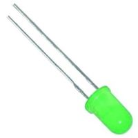 ローム LED， 黄ー緑， スルーホール実装， 5 mm (Tー1 3/4)， SLRー56MC3F 1ロット(10個)（直送品）