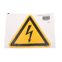 日本ブレイディ Brady 危険警告ラベル PET 黒/黄 ラベル 179-2738 1個（直送品）