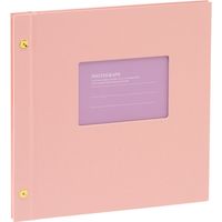 セキセイ ライトフリーアルバム＜フレーム＞M ピンク XP-5508-21 1セット（２冊入り）（直送品）