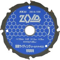 藤原産業 SK11 ZOIDチップソー 窯業(オールダイヤ・PCD)用 ZOIDー04ー12508 ZOID-04-12508 1枚（直送品）